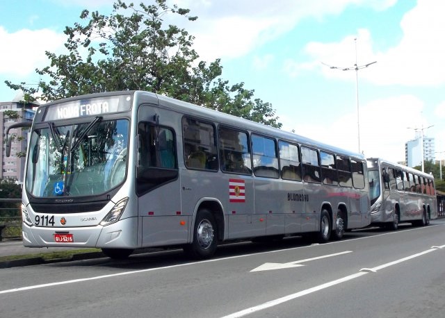 Passagem de Ônibus em Blumenau