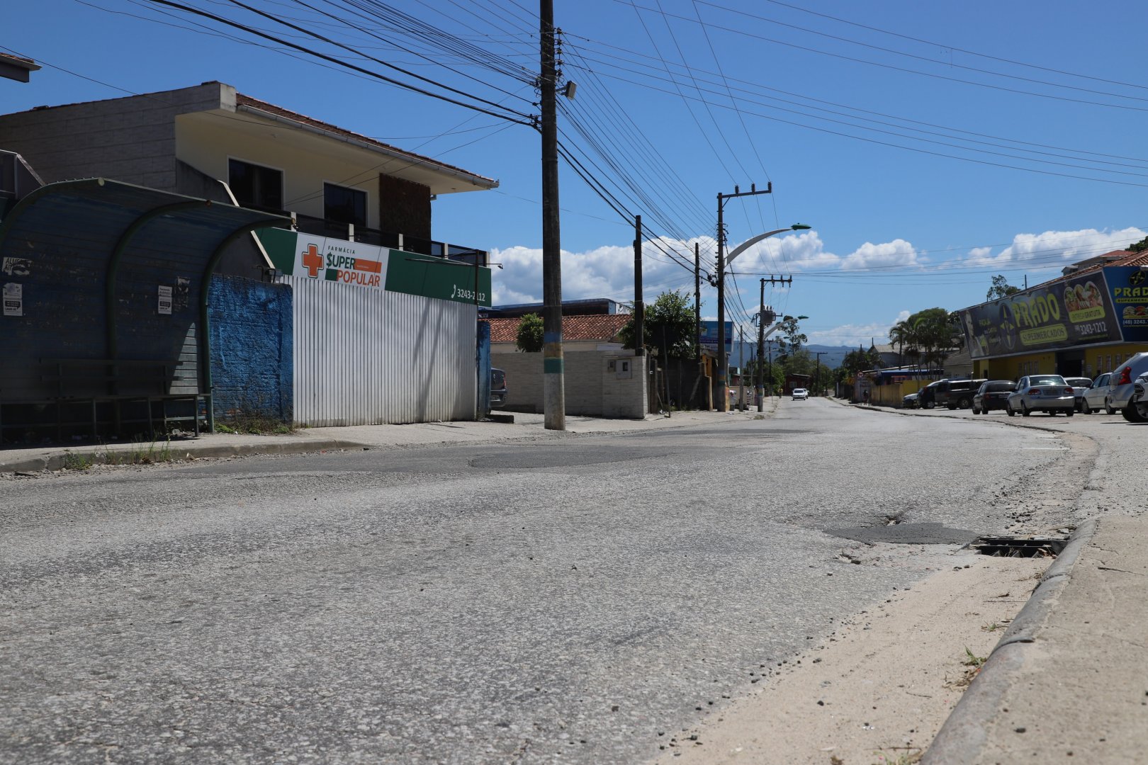 Rua 13 de Maio em Biguaçu