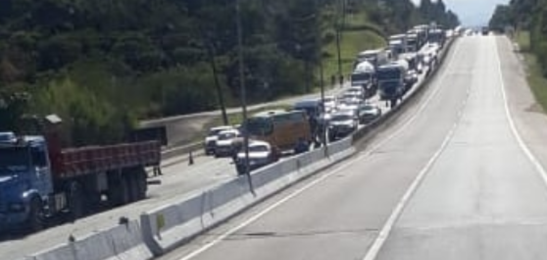 Acidente em Palhoça