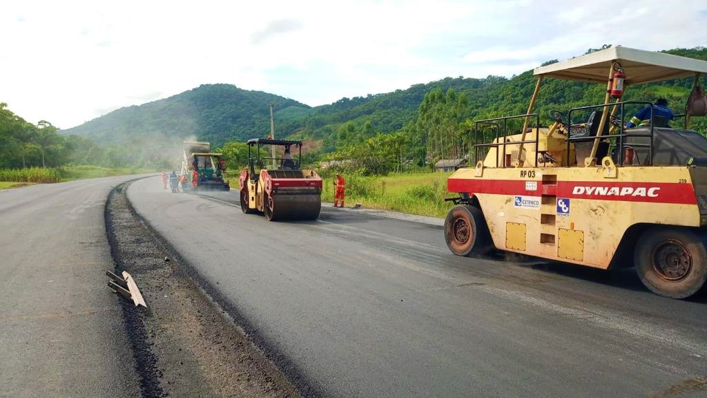 DNIT avança na duplicação da BR-280/SC — Departamento Nacional de  Infraestrutura de Transportes