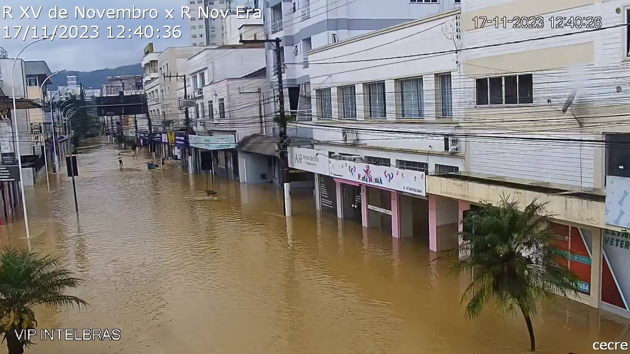 alagamento rio do sul