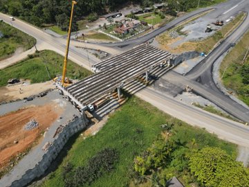 Novo desvio será realizado para continuidade das obras na BR-280 em  Guaramirim