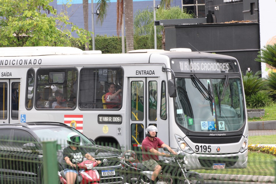 ônibus em blumenau