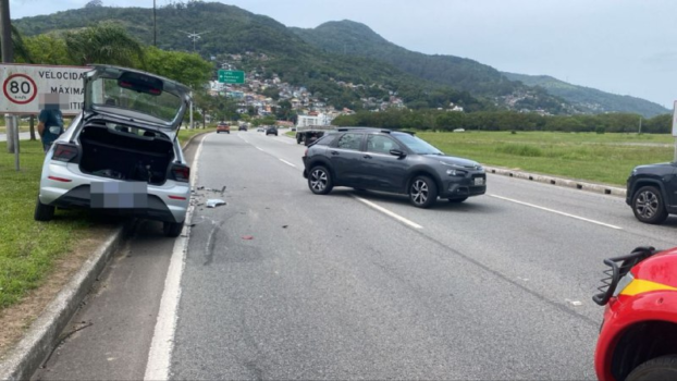 após o Túnel Antonieta de Barros sc-401
