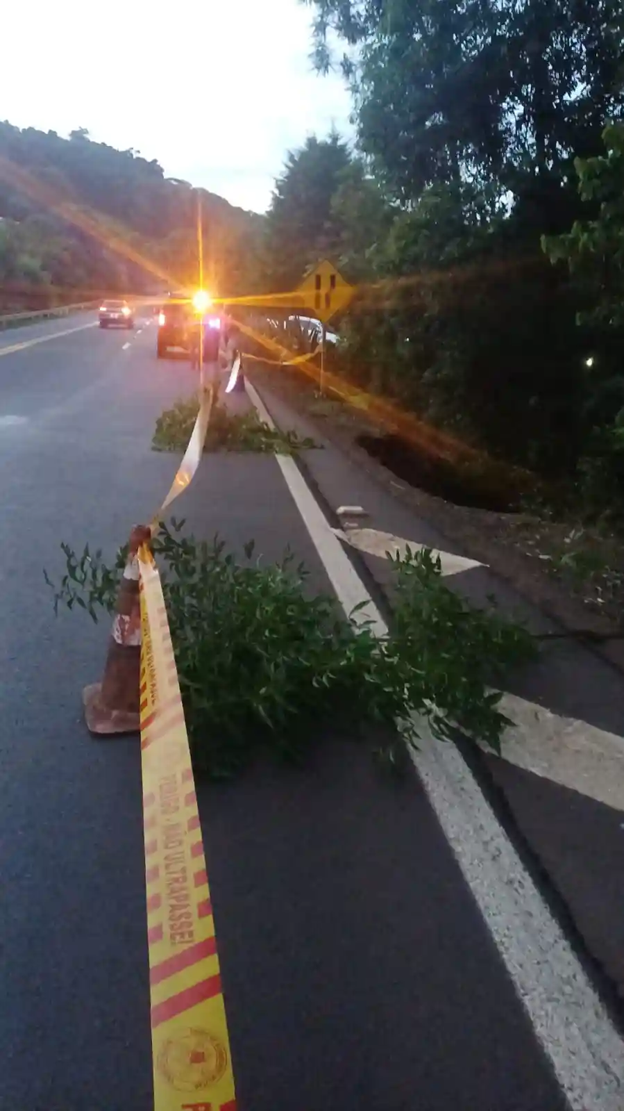 Em Cunha Porã BR-282