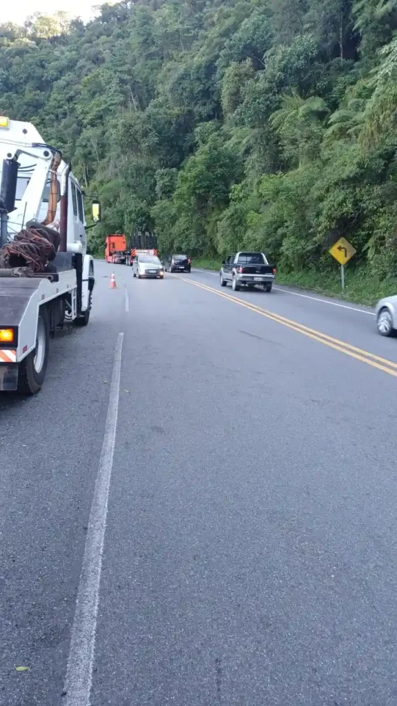 Em Pouso Redondo acidente rodovia