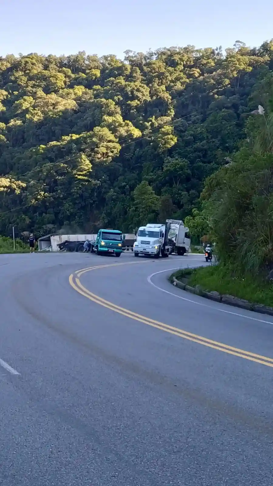 Em Pouso Redondo acidente BR-470 pouso Redondo