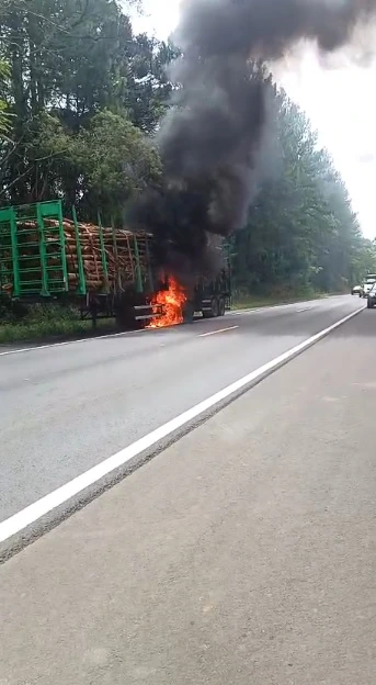 incêndio br-280 três barras