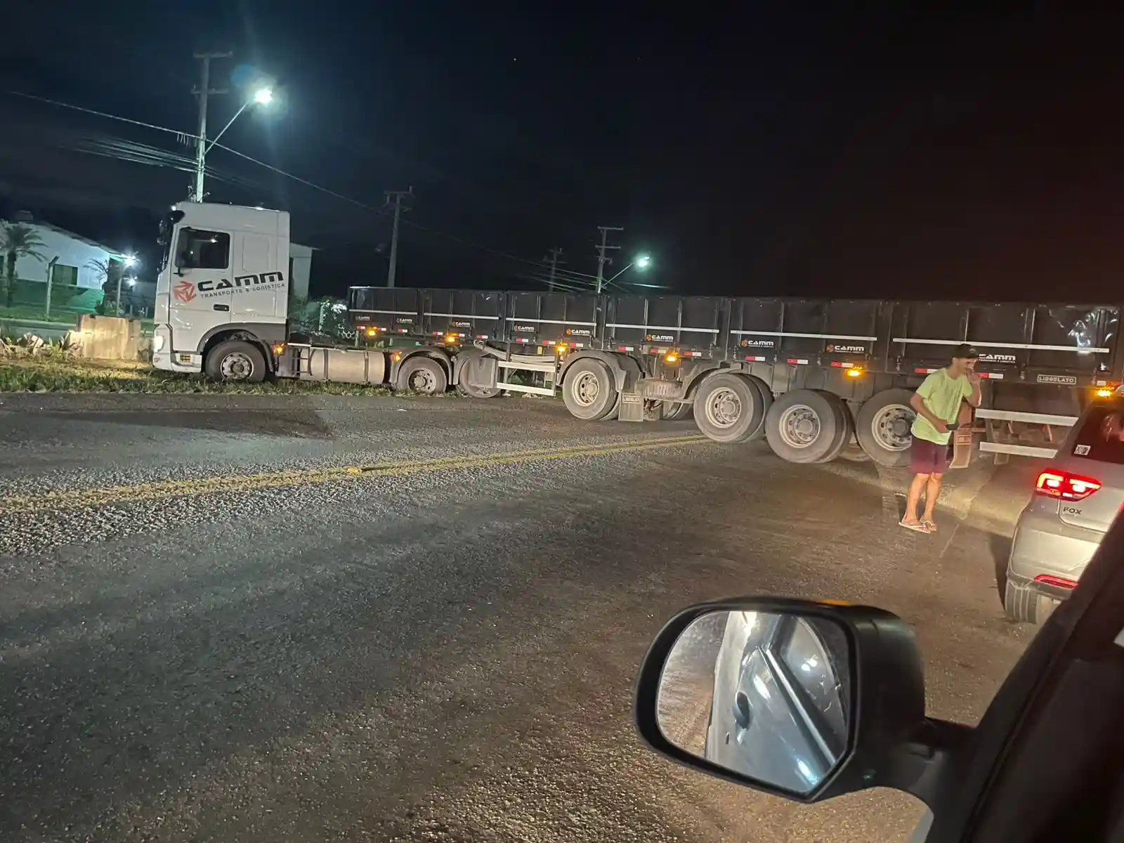 manobra indevida BR-280