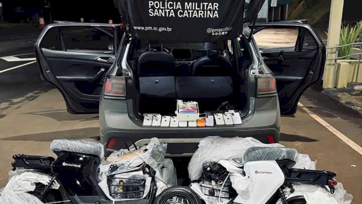 Casal é flagrado na SC-480