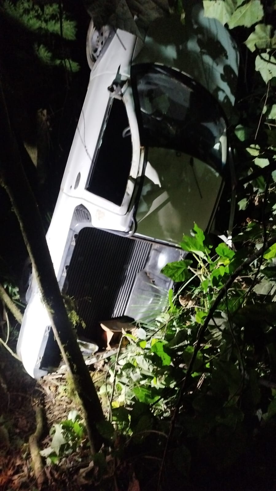 QUEDA DE VEÍCULO EM RIBANCEIRA redentor