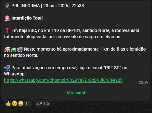 br-101 km 119 itajaí