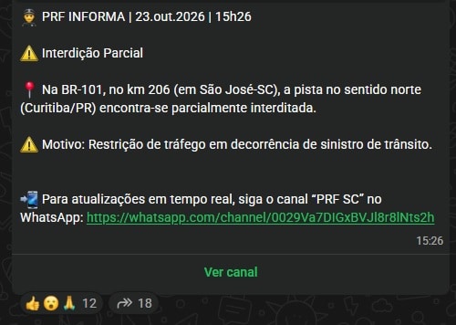 br-101 km 206 são josé rodovia