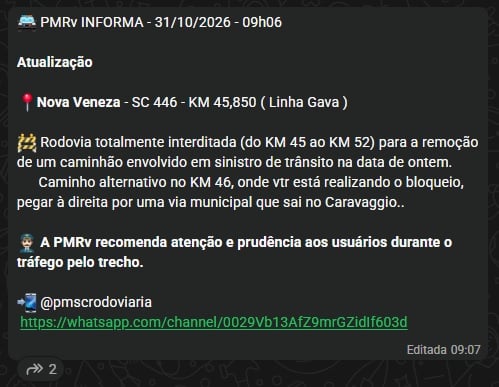 sc-446 remoção